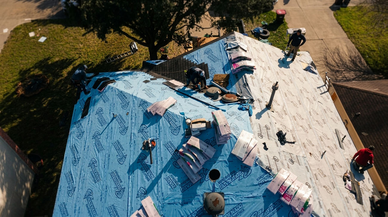 Shingle roof installation and repair by Premier Roofing & More